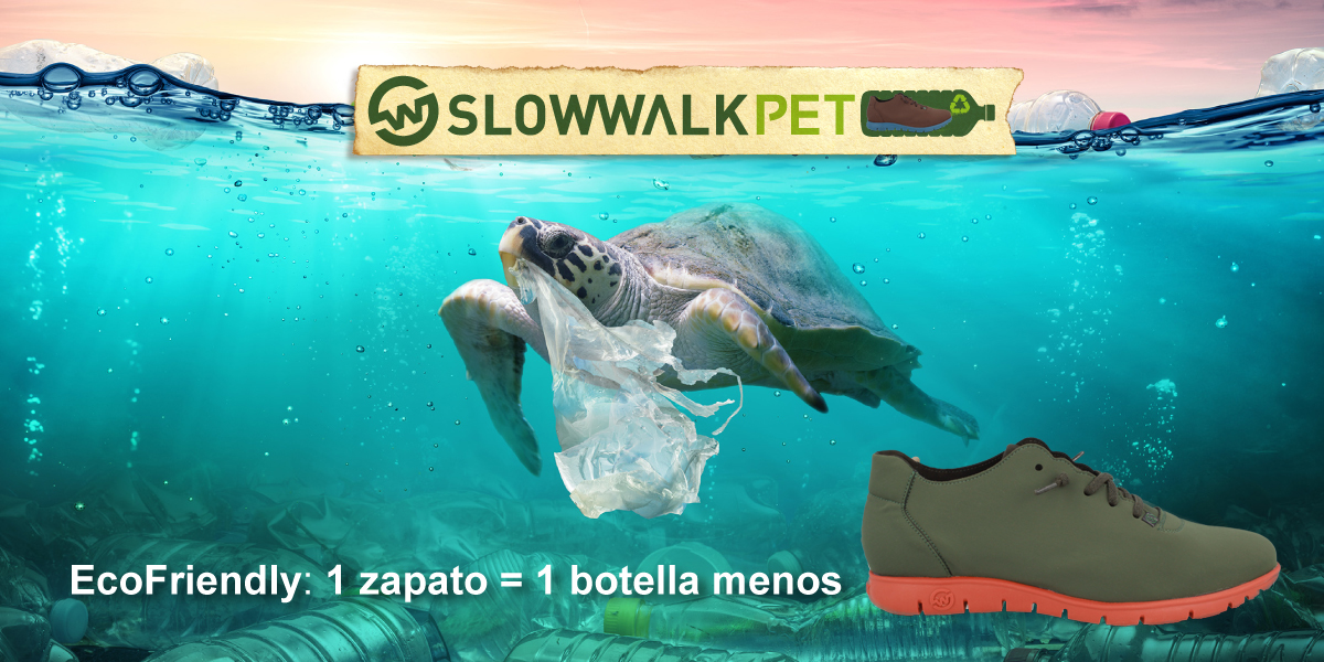 Slowwalk Presenta Su Nuevo Calzado Vegano de Tejido PET Reciclado